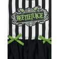 thumbnail image 2 of Beetlejuice Girls White Striped Tulle Halloween Dress XL (14), 2 of 2