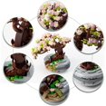 thumbnail image 4 of Juego de bloques de construcción Mini Sakura Bonsai Tree, colección botánica de flor de cerezo para adultos y adolescentes, decoración del hogar, no compatible con Lego (426 piezas), 4 of 5