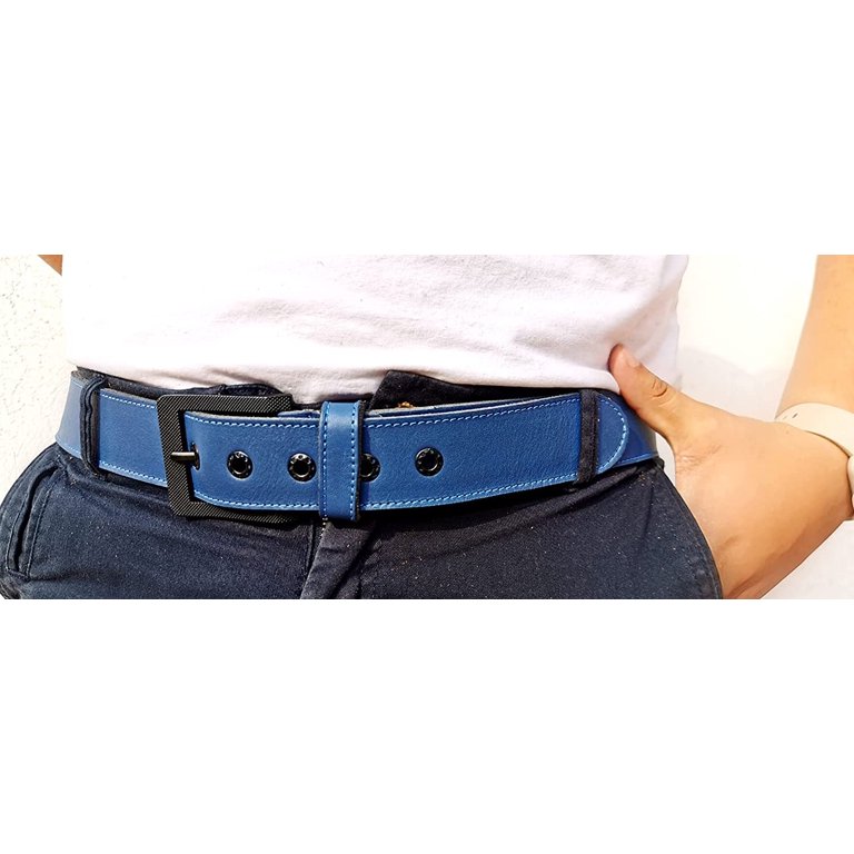 Style N Craft 74053 2-Inch Work Belt Heavy Duty Oiled Top Grain Leather, 46-Inch