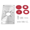 thumbnail image 2 of Tablero abatible para máquina de Grabado, Juego de Placa de inserción de Mesa de enrutador de fresado de Madera eléctrico para Bancos de carpintería, tableros de virutas, 2 of 8