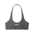 thumbnail image 5 of Camiseta sin mangas brillante para gimnasio, ropa para hombre, Top corto elástico sin mangas, trajes con formas del cuerpo, camisetas de Fitness de Color sólido, chaleco de culturismo, 5 of 5