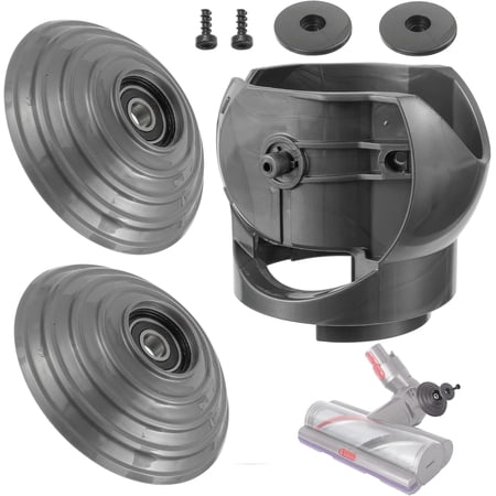 Replacement Ball Wheel + Vacuum Cleaner Head Connector for Dy*son V10 V11 V15 G5 Replacement Parts High Torque Cleaning Head 100W