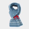 thumbnail image 6 of HNMKIU Three Piece Cold Proof Knitted Hat Scarf Set With European Autumn Winter Warm Accessory For Daily Casual Wear Blue - One Size, 6 of 8