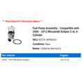 thumbnail image 2 of Fuel Pump Assembly - Compatible with 2006 - 2012 Mitsubishi Eclipse 2.4L 4-Cylinder 2007 2008 2009 2010 2011, 2 of 2