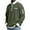 G8-Deep Green, variant on Nokdvo Men's Quarter Zip Waffle Pullover Long Sleeve Stand Collar Pullover Pocket Textured Shirt Oversized Baggy Outdoor Winter Spring Sport Pullover Shirts,Gray 2XL