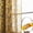 Gold and Brown-52"W x 63"L (Pack of 2), variant on Beige Sheer Curta108 Inches Long For Bedroom Living Room Dining Abstract Metallic Foil Vine Leaves Printen Windows Pair Set W52 X L108 2 Panels