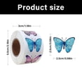 500Pcs Butterfly Flower Sticker For Art Craft Scrapbooking Journal ...