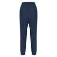 thumbnail image 4 of Soft Breathable Jeans for Women Spring Solid Color A Straight Leg With Zipper Pockets And Casual Pants Women's Zipper Pants, 4 of 6