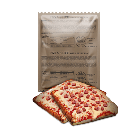 XMRE Pizza Slice with Pepperoni Package - Case of 6