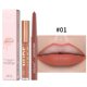 thumbnail image 2 of XWSHYW Lápiz Labial Juego de Lápiz Labial Líquido Mate + Delineador de Labios, Kits de Maquillaje para Labios, Pigmento Aterciopelado, Tinte de Labios Desnudo, Brillo de Labios de Larga Duración, Jue, 2 of 2