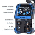 thumbnail image 4 of Soldador AZZUNO 3 en 1, 135 amperios, multiproceso, 110 V, con Synergic, 4 of 7
