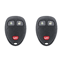 Car Key Fob Keyless Entry Remote for 2007 Chevrolet Avalanche FCC OUC60270 OUC60221 Part Number 15913420 20868852 20669056 20869056 22936099 20952475 (all PN's are interchangeable) Pack of 2