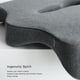 thumbnail image 3 of Cojín de silla de cojín de oficina para aliviar el dolor con soporte de columna vertebral transpirable de espuma viscoelástica, 3 of 14