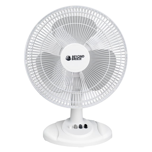 BEYOND BREEZE Ventilador circulador de aire con 3 velocidades de viento, funcionamiento silencioso y rotación de 90°, ventilador de mesa personal para dormitorio, hogar, oficina, 8 pulgadas, negro