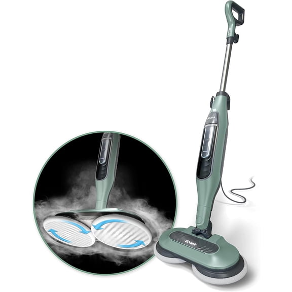 Restored Shark S7000 Steam & Scrub All-in-One Scrubbing and Sanitizing Hard Floor Steam Mop, Pure Water (Refurbished)