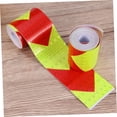 thumbnail image 4 of unbranded Reflective Warning Tape for Nighttime Safety Made of PET and PVC Durable Fluorescent Security Sticker 3 Rolls, 4 of 8