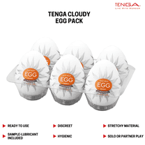 TENGA Egg Shiny Disposable Male Masturbator / Stroker Set