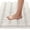 Cream-17" x 24", variant on Bath Mats For Bathroom Non Slip Thick Chenille Striped Rug Absorbent Fluffy Soft Shaggy Rugs Washable Dry Fast Plush Indoor  Room Tub - 17" X 24" Cream