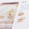 thumbnail image 2 of CRAFTHROU 20Ud Aretes Clip Dorados Con Sin Perforación Para Fiesta Graduación Y Uso En Casa, 2 of 7