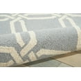 thumbnail image 5 of Nourison Linear Trellis Light Blue 5' x 7' Area Rug, (5x7), 5 of 5