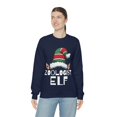 thumbnail image 6 of Zoologist Elf Unisex Sweatshirt, S-2XL Christmas Holidays Zoology Elves, 6 of 9