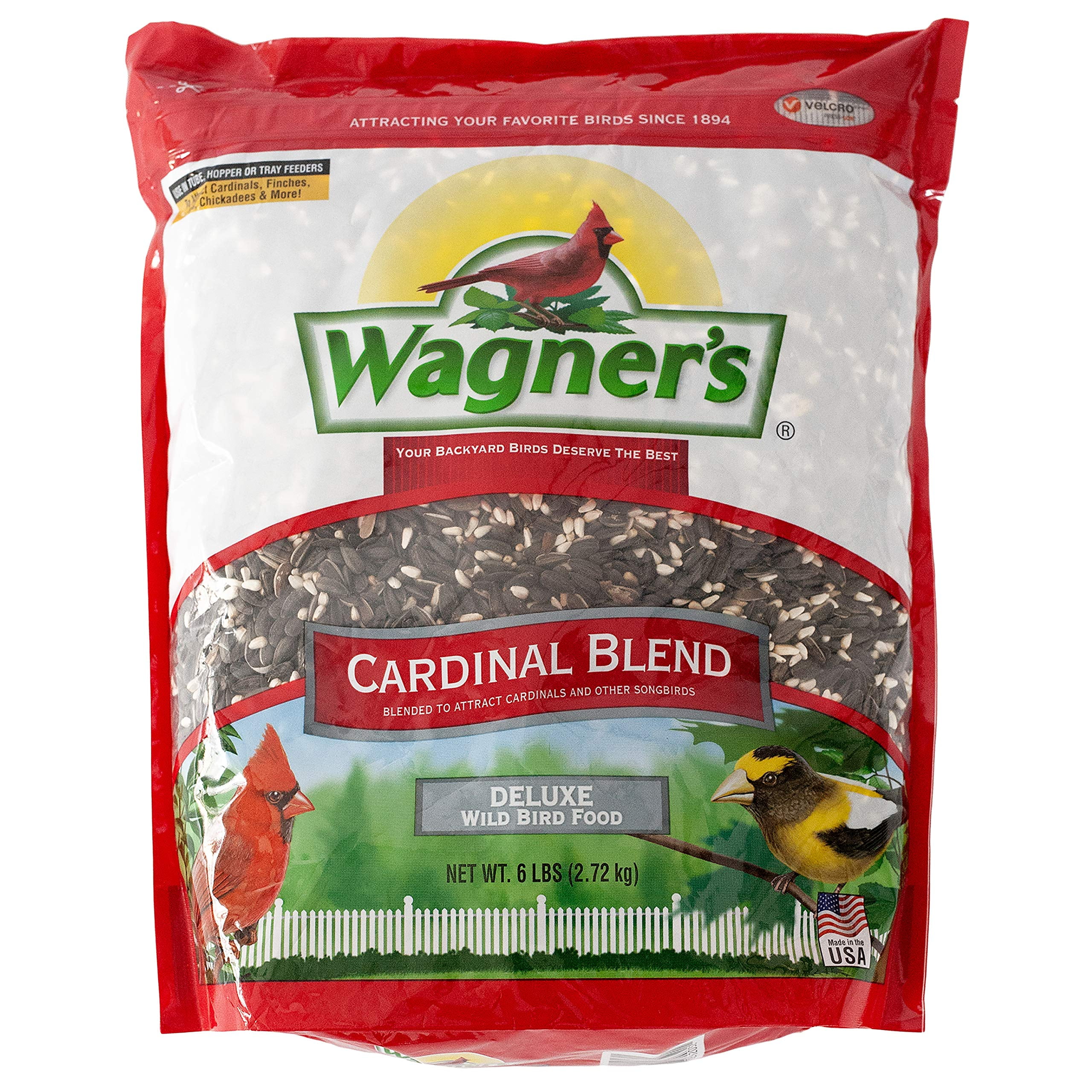 Wagner's 62032 Cardinal Blend Wild Bird Food, 6Pound Bag