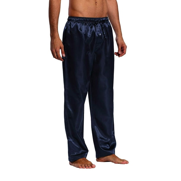 CYZ Men's Satin Pajama Pants