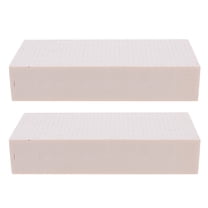 Hemoton 2pcs Floral Foam Blocks For Fresh Artificial Flowers Craft Projects Flower Pots Home Decor Flower Arrangement Foam