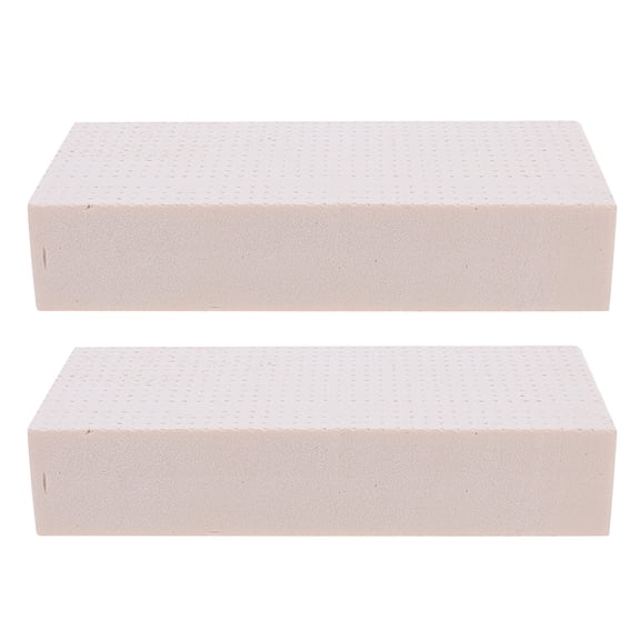 Hemoton 2pcs Floral Foam Blocks For Fresh Artificial Flowers Craft Projects Flower Pots Home Decor Flower Arrangement Foam