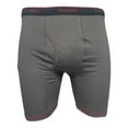 thumbnail image 4 of Hanes Men's 3 Pack Cool Comfort Long Leg Boxer Briefs Lightweight Breathable Mesh Comfort Flex Waistband, Black & Gray, 4 of 5