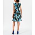 thumbnail image 4 of Connected Floral-Print Lace Shift Dress, 4 of 4