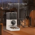 thumbnail image 3 of CATLK Automáticos para gatos, dispensador de comida seca para gatos con temporizador de 4,5 litros, control de raciones programable, para gatos y perros pequeños, 3 of 6
