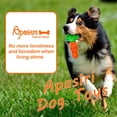 thumbnail image 4 of Dog Chew Toys for Aggressive Chewers, Carrot-Shaped Squeaky Toy, Indestructible Silicone Teething Toys for Small Medium Large Dogs, Interactive Pet Supplies Orange, 4 of 7