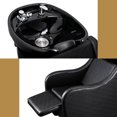 thumbnail image 4 of OmySalon Shampoo Bowl for Salon, Backwash Unit Station Barber Chair Hair Washing Sink for Stylist, Beauty SPA Equipment, 4 of 9