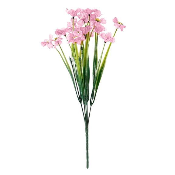 Moocorvic 10Pcs Artificial Flowers Rose Bouquet Butterfly Orchid Silk,Valentines Day Decorations Clearance Gifts for Mom,Dad Gifts,Wedding Home Decoration