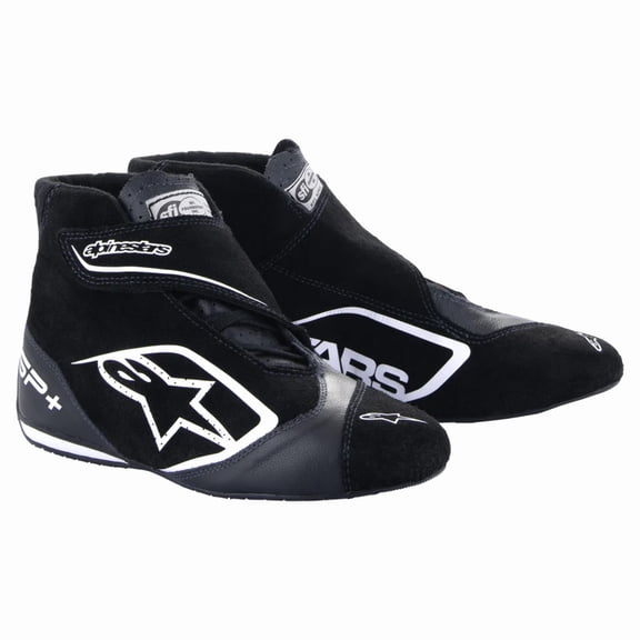 Alpinestars USA ALP2710823-12-8 SP Plus Shoes, Black & White - Size 8
