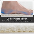 "SIXHOME 17""x30"" Soft, MildewFree, NonSlip, AntiMold PVC Loofah