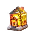 thumbnail image 1 of Kmbangi Christmas Small Village Houses, Cute LED Light Up Snow House Scene Figurine Tabletop Decorations for Home, 1 of 6