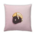 thumbnail image 2 of Ahgly Company Foods Eggplant Indoor Throw Pillow, 18 inch by 18 inch, 2 of 6