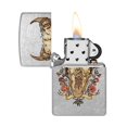 thumbnail image 3 of Zippo 48559 Rick Rietveld Bull Skull Windproof Pocket Lighter, 3 of 4