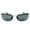 Silver, variant on "The Raptor" Polarized Bifocal Lightweight Sunglasses for Men and Women - Silver - 1.75