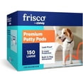 thumbnail image 1 of Frisco Dog Training & Potty Pads, 22 x 23-in, Unscented, 150 count, 1 of 5
