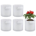 thumbnail image 1 of Macetas de tela para plantas, bolsas de tela para plantar, bolsas para plantar, cultiva tu jardín en cualquier lugar con bolsas de plantación portátiles, 5 unidades, 1 of 5