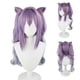thumbnail image 1 of 70cm Purple Gradient Double Ponytail Cosplay Wig High Temperature Silk Material With Rose Netting, 1 of 5