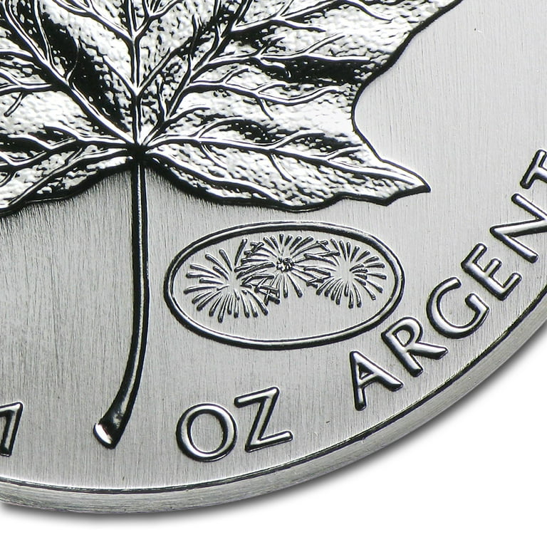 1999/2000 Canada 1 oz Silver Maple Leaf Millennium Privy - Walmart.com