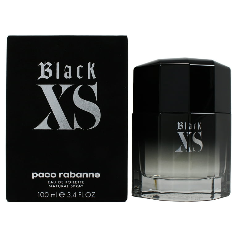 Black Xs Eau De Toilette Spray (2018 New Packaging) By Paco Rabanne - 3.4 oz Black Xs Eau De Toilette Spray (2018 New Packaging) By Paco Rabanne - 3.4 oz