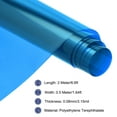 thumbnail image 2 of Uxcell Window Film, Glass Sun Blocking, Heat Control Self Adhesive Blue Window Tint, 6.6x1.64ft for Home Office, 2 of 6