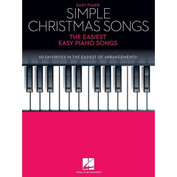 Simple Christmas Songs: The Easiest Easy Piano Songs, (Paperback)
