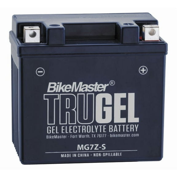 BikeMaster TruGel Battery MG7ZS for Yamaha YFZ450R 2009-2018