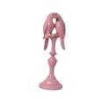 thumbnail image 4 of Adorno de pareja de loros, figura de loro, adorable regalo de inauguración de la casa, pájaro realista Pink 87x85x27cm, 4 of 9